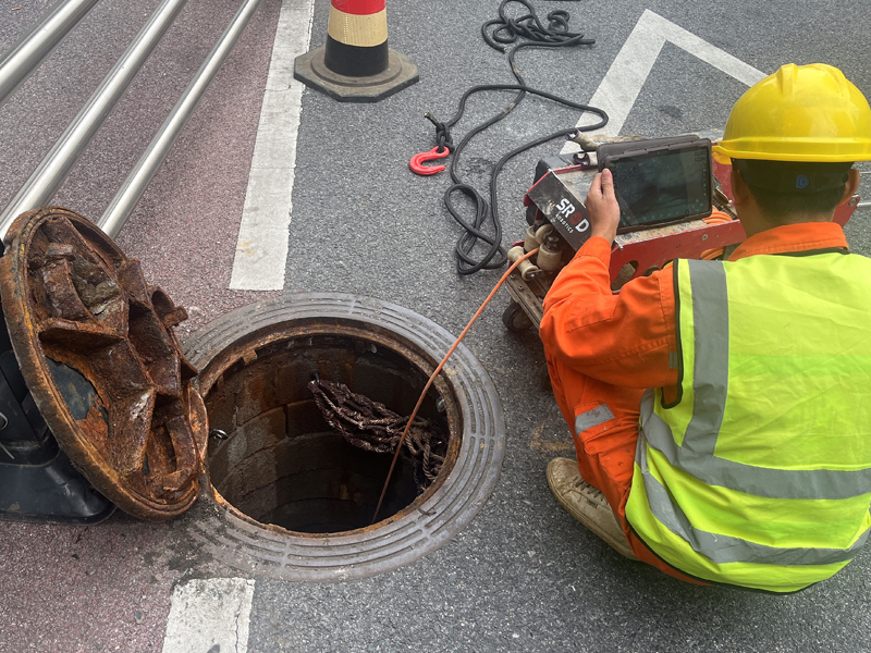 崇明市政管道内窥检测