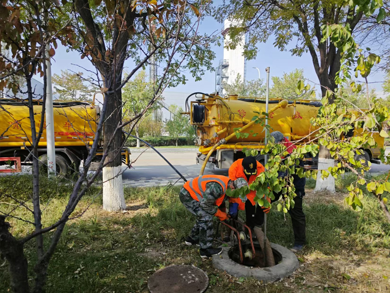 崇明厂区管道清洗