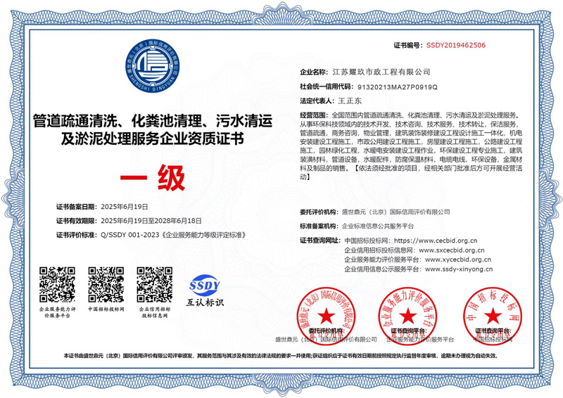 崇明企业资质证书